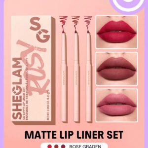 SHEGLAM Set De Liner So Lippy- Au Naturel     NoëL Cadeau De NoëL Hiver Thanksgiving DéCoration De NoëL Maquillage FÊTe Plage Voyage Vacances Rose Y1267K Saint-Valentin DéCor Amour Cadeau Hiver Maquillage FÊTe Plage Voyage Vacances Rose Y2K Promos Offres Camping ExtéRieur PréSent Rose Mode Fille Nouvelle AnnéE CosméTique Cosplayer Meilleur Voyage FêTes Couleur Fantaisie Campus éCole Charme Ambiance Cny Nouvel An Chinois