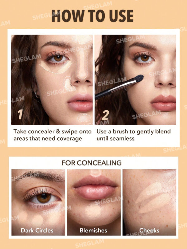 SHEGLAM Anti-Cernes CrèMe Rapid Retouch-Warm Vanilla     NoëL Cadeau De NoëL Hiver Thanksgiving DéCoration De NoëL Maquillage FÊTe Plage Voyage Vacances Rose Y926K Saint-Valentin DéCor Amour Cadeau Hiver Maquillage FÊTe Plage Voyage Vacances Rose Y2K Promos Offres Camping ExtéRieur PréSent Rose Mode Fille Nouvelle AnnéE CosméTique Cosplayer Meilleur Voyage FêTes Couleur Fantaisie Campus éCole Charme Ambiance Cny Nouvel An Chinois – Image 15