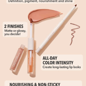 SHEGLAM Crayon à Les LèVres Soft 90' Glam Et Set De Duo Pour Les LèVres Taupé Foncé (Moody Taupe Lit Set)     NoëL Cadeau De NoëL Hiver Thanksgiving DéCoration De NoëL Maquillage FÊTe Plage Voyage Vacances Rose Y1203K Saint-Valentin DéCor Amour Cadeau Hiver Maquillage FÊTe Plage Voyage Vacances Rose Y2K Promos Offres Camping ExtéRieur PréSent Rose Mode Fille Nouvelle AnnéE CosméTique Cosplayer Meilleur Voyage FêTes Couleur Fantaisie Campus éCole Charme Ambiance Cny Nouvel An Chinois