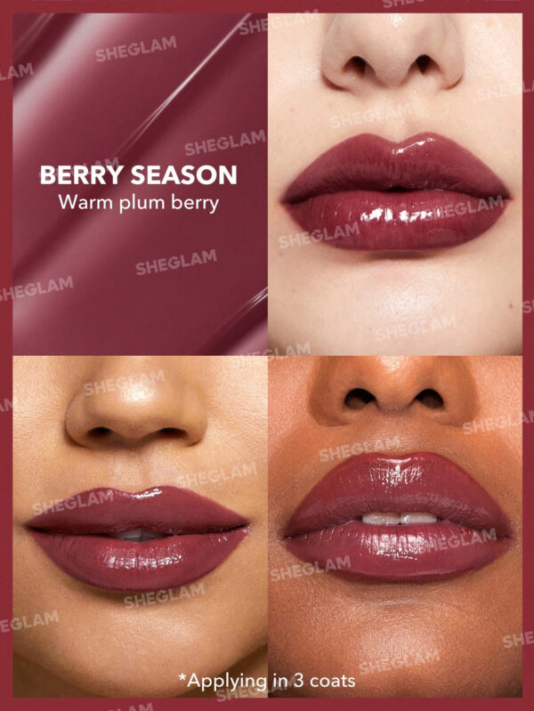 SHEGLAM Stick à LèVres Repulpant Pout-Perfect Shine-Berry Season     NoëL Cadeau De NoëL Hiver Thanksgiving DéCoration De NoëL Maquillage FÊTe Plage Voyage Vacances Rose Y890K Saint-Valentin DéCor Amour Cadeau Hiver Maquillage FÊTe Plage Voyage Vacances Rose Y2K Promos Offres Camping ExtéRieur PréSent Rose Mode Fille Nouvelle AnnéE CosméTique Cosplayer Meilleur Voyage FêTes Couleur Fantaisie Campus éCole Charme Ambiance Cny Nouvel An Chinois – Image 15