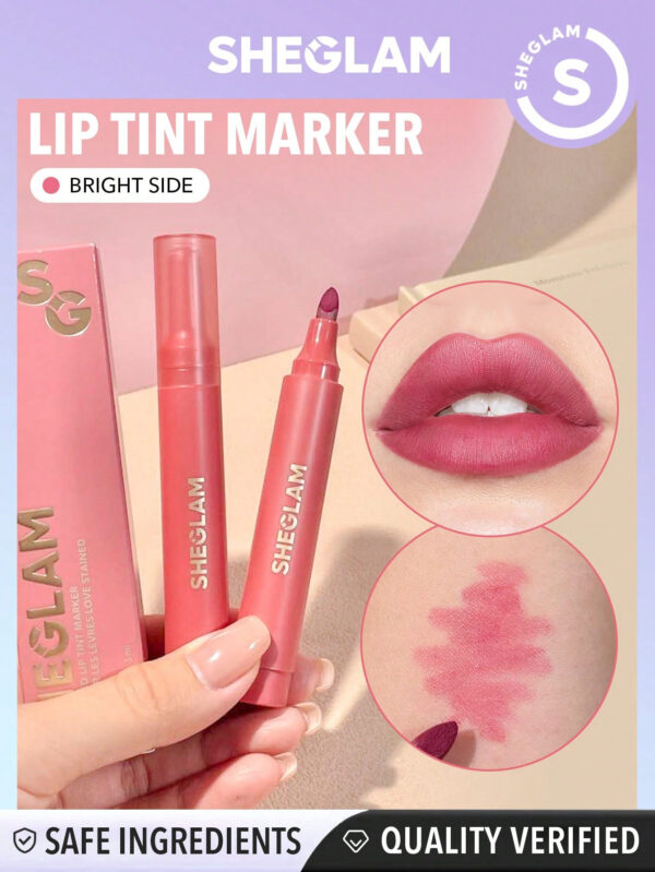 SHEGLAM Lip Tint Pour Les LèVres Love Stained-Pure Love     NoëL Cadeau De NoëL Hiver Thanksgiving DéCoration De NoëL Maquillage FÊTe Plage Voyage Vacances Rose Y1291K Saint-Valentin DéCor Amour Cadeau Hiver Maquillage FÊTe Plage Voyage Vacances Rose Y2K Promos Offres Camping ExtéRieur PréSent Rose Mode Fille Nouvelle AnnéE CosméTique Cosplayer Meilleur Voyage FêTes Couleur Fantaisie Campus éCole Charme Ambiance Cny Nouvel An Chinois – Image 2