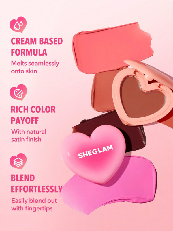 SHEGLAM Blush CrèMe Playing Cupid-Devotion     NoëL Cadeau De NoëL Hiver Thanksgiving DéCoration De NoëL Maquillage FÊTe Plage Voyage Vacances Rose Y1129K Saint-Valentin DéCor Amour Cadeau Hiver Maquillage FÊTe Plage Voyage Vacances Rose Y2K Promos Offres Camping ExtéRieur PréSent Rose Mode Fille Nouvelle AnnéE CosméTique Cosplayer Meilleur Voyage FêTes Couleur Fantaisie Campus éCole Charme Ambiance Cny Nouvel An Chinois – Image 10