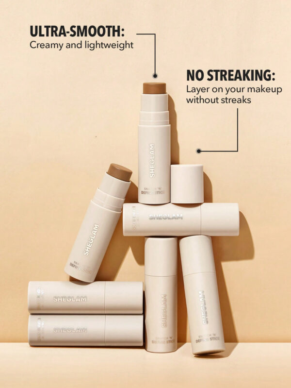 SHEGLAM BâTon De Contour De CrèMe De Bronzage Doux Snatch 'N' Define Stick, À Pigments Intenses Longue Tenue, RéSistant À La Transpiration, Bronzant LéGer, Lisse Et Naturel, Pour Le Maquillage Du Contour Du Visage     NoëL Cadeau De NoëL Hiver Thanksgiving DéCoration De NoëL Maquillage FÊTe Plage Voyage Vacances Rose Y42K Saint-Valentin DéCor Amour Cadeau Hiver Maquillage FÊTe Plage Voyage Vacances Rose Y2K Promos Offres Camping ExtéRieur PréSent Rose Mode Fille Nouvelle AnnéE CosméTique Cosplayer Meilleur Voyage FêTes Couleur Fantaisie Campus éCole Charme Ambiance Cny Nouvel An Chinois – Image 10