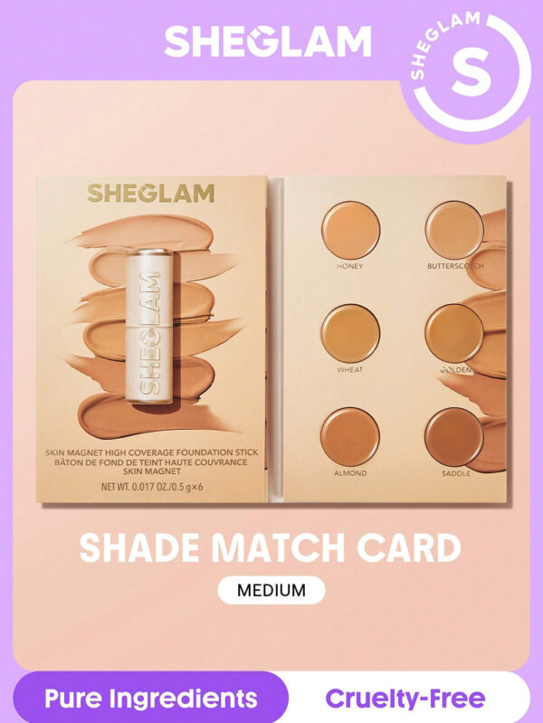 SHEGLAM BâTon De Fond De Teint Haute Couvrance Skin Magnet-Light Medium     NoëL Cadeau De NoëL Hiver Thanksgiving DéCoration De NoëL Maquillage FÊTe Plage Voyage Vacances Rose Y737K Saint-Valentin DéCor Amour Cadeau Hiver Maquillage FÊTe Plage Voyage Vacances Rose Y2K Promos Offres Camping ExtéRieur PréSent Rose Mode Fille Nouvelle AnnéE CosméTique Cosplayer Meilleur Voyage FêTes Couleur Fantaisie Campus éCole Charme Ambiance Cny Nouvel An Chinois – Image 3