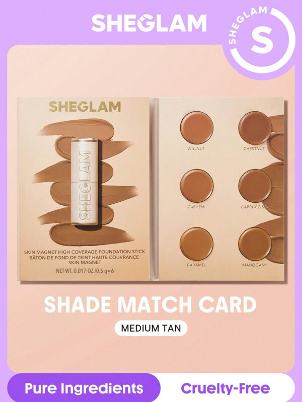 SHEGLAM BâTon De Fond De Teint Haute Couvrance Skin Magnet-Light Medium     NoëL Cadeau De NoëL Hiver Thanksgiving DéCoration De NoëL Maquillage FÊTe Plage Voyage Vacances Rose Y737K Saint-Valentin DéCor Amour Cadeau Hiver Maquillage FÊTe Plage Voyage Vacances Rose Y2K Promos Offres Camping ExtéRieur PréSent Rose Mode Fille Nouvelle AnnéE CosméTique Cosplayer Meilleur Voyage FêTes Couleur Fantaisie Campus éCole Charme Ambiance Cny Nouvel An Chinois – Image 5