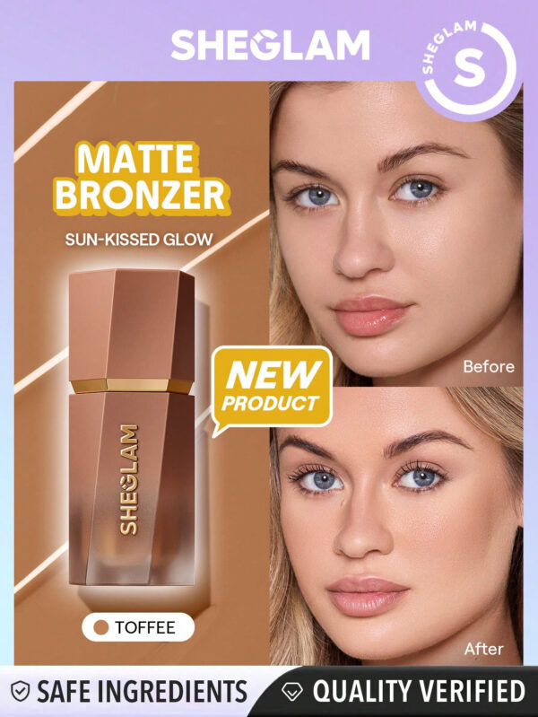 SHEGLAM Sun Beam Matte Liquid Bronzer-Earthy Sepia Saint-Valentin DéCor Amour Cadeau Hiver Maquillage FÊTe Plage Voyage Vacances Rose Y2K Promos Offres Camping ExtéRieur PréSent Rose Mode Fille Nouvelle AnnéE CosméTique Cosplayer Meilleur Voyage FêTes Couleur Fantaisie Campus éCole Charme Ambiance Cny Nouvel An Chinois – Image 2
