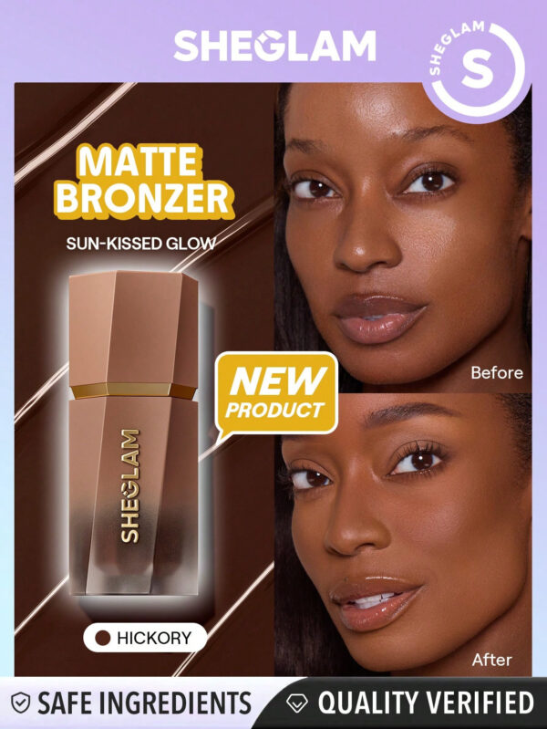 SHEGLAM Sun Beam Matte Liquid Bronzer-Earthy Sepia Saint-Valentin DéCor Amour Cadeau Hiver Maquillage FÊTe Plage Voyage Vacances Rose Y2K Promos Offres Camping ExtéRieur PréSent Rose Mode Fille Nouvelle AnnéE CosméTique Cosplayer Meilleur Voyage FêTes Couleur Fantaisie Campus éCole Charme Ambiance Cny Nouvel An Chinois – Image 4