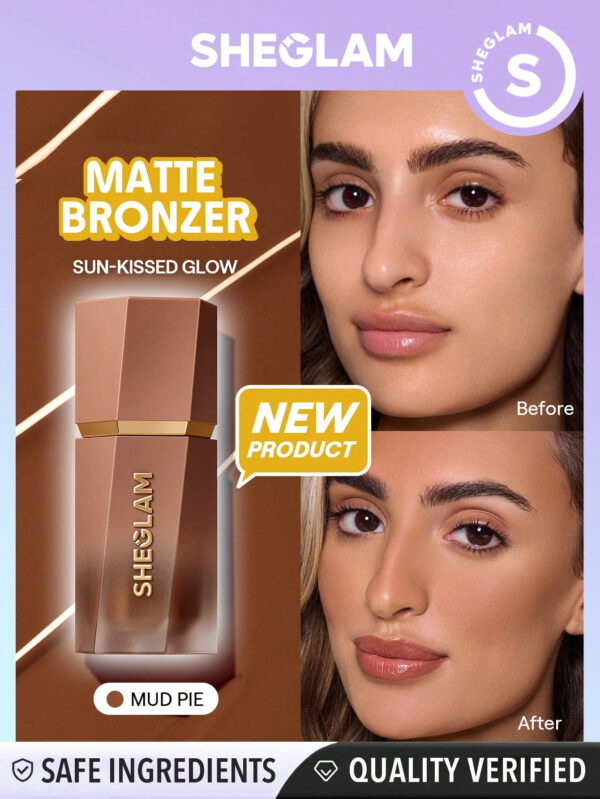 SHEGLAM Sun Beam Matte Liquid Bronzer-Earthy Sepia Saint-Valentin DéCor Amour Cadeau Hiver Maquillage FÊTe Plage Voyage Vacances Rose Y2K Promos Offres Camping ExtéRieur PréSent Rose Mode Fille Nouvelle AnnéE CosméTique Cosplayer Meilleur Voyage FêTes Couleur Fantaisie Campus éCole Charme Ambiance Cny Nouvel An Chinois – Image 5