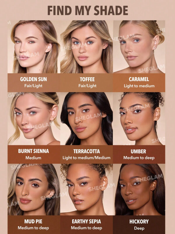 SHEGLAM Sun Beam Matte Liquid Bronzer-Earthy Sepia Saint-Valentin DéCor Amour Cadeau Hiver Maquillage FÊTe Plage Voyage Vacances Rose Y2K Promos Offres Camping ExtéRieur PréSent Rose Mode Fille Nouvelle AnnéE CosméTique Cosplayer Meilleur Voyage FêTes Couleur Fantaisie Campus éCole Charme Ambiance Cny Nouvel An Chinois – Image 12
