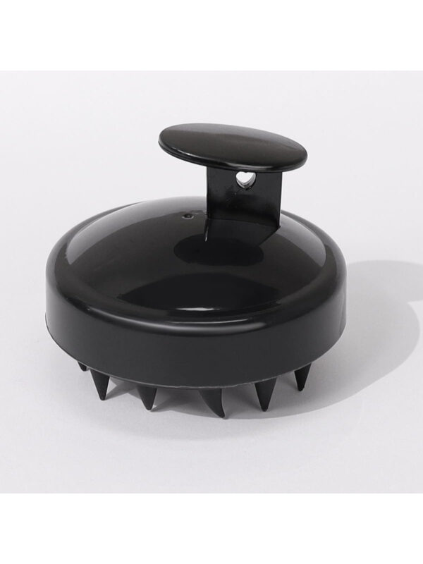 1 pièce Cheveux Masseur De Cuir chevelu , Cuir chevelu scrubber Avec Silicone Souple Poils Pour La Pousse Des Cheveux & Pellicules Retirer , Cheveux Brosse Pour Shampooing Pour Cuir chevelu Exfoliant – Image 2