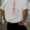 T-shirt décontracté à manches courtes col rond avec imprimé floral été 2024 pour homme – Image 6