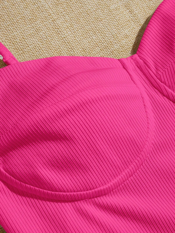 SHEIN EZwear Body Bustier À Fines Brides Unicolore – Image 10