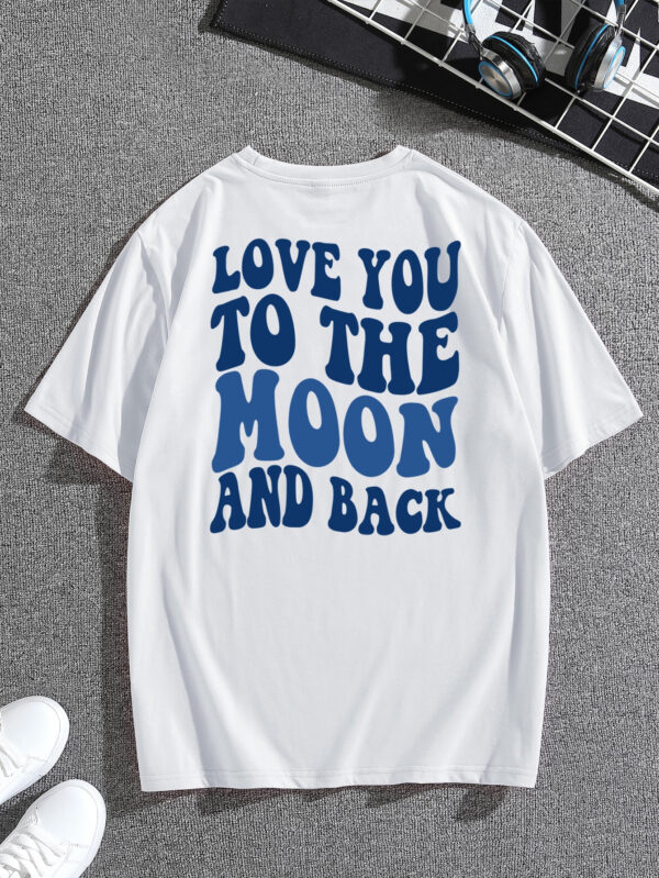 Manfinity Dauomo Homme T-shirt à motif slogan