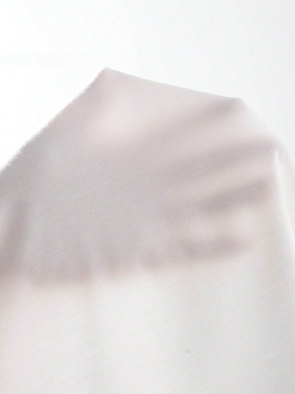 SHEIN EZwear Top à encolure dégagée et plissé unicolore d'été décontracté – Image 21