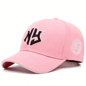 1 pièce Casquette de baseball Hip Hop brodée de lettres Ny pour homme de rue