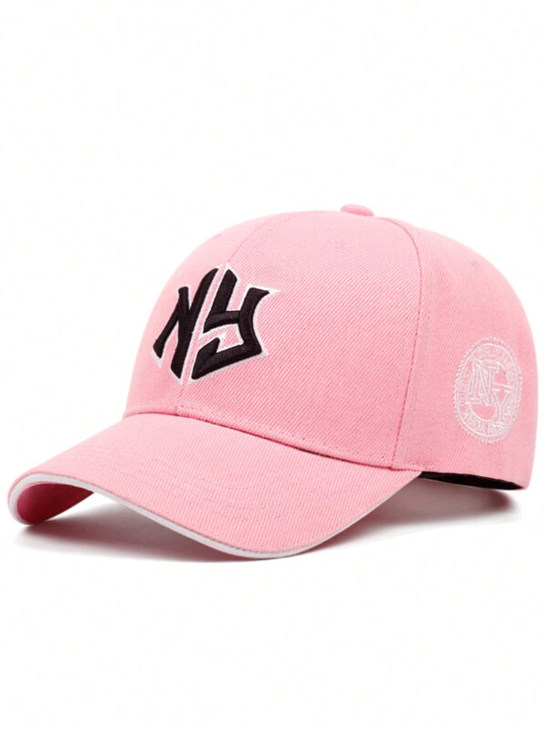 1 pièce Casquette de baseball Hip Hop brodée de lettres Ny pour homme de rue – Image 15