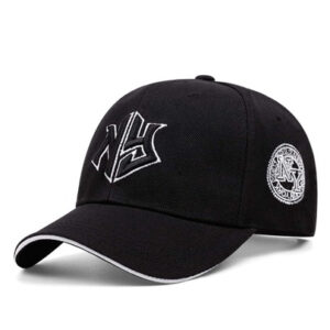 1 pièce Casquette de baseball Hip Hop brodée de lettres Ny pour homme de rue