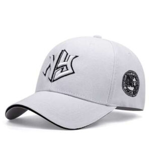 1 pièce Casquette de baseball Hip Hop brodée de lettres Ny pour homme de rue