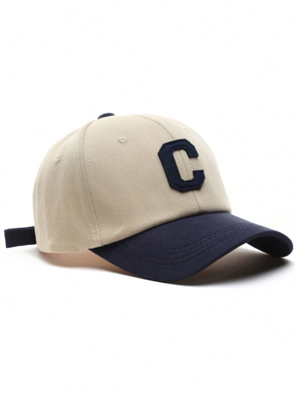 Casquette de baseball à détails de lettres Street – Image 2