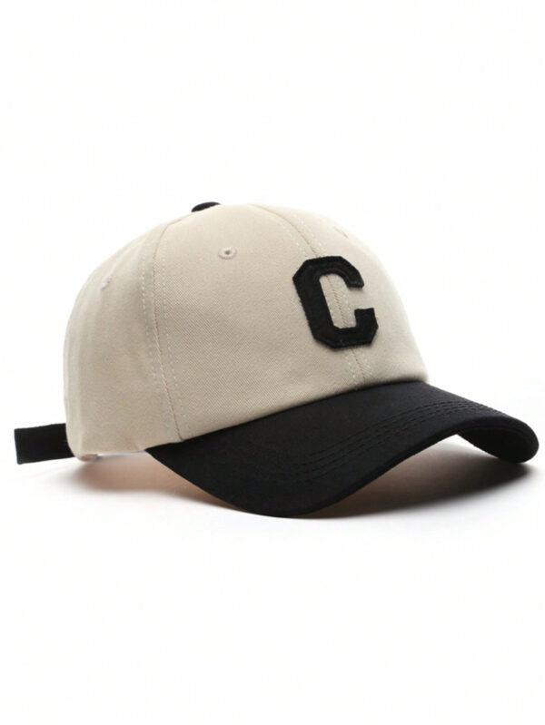 Casquette de baseball à détails de lettres Street – Image 3