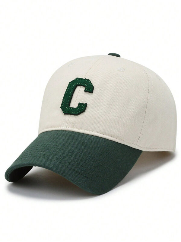 Casquette de baseball à détails de lettres Street – Image 4