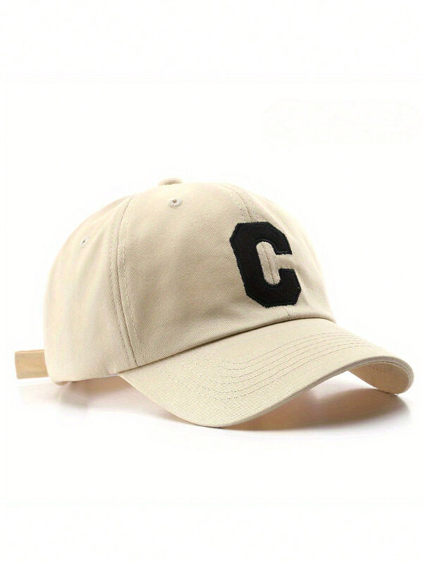 Casquette de baseball à détails de lettres Street – Image 5