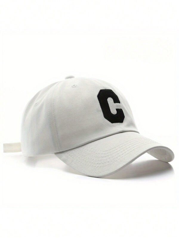 Casquette de baseball à détails de lettres Street – Image 7