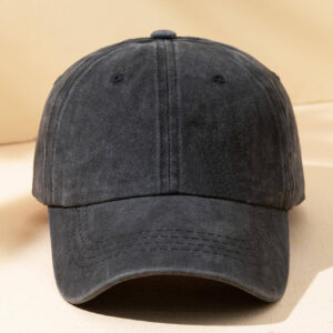 Casquette de baseball unicolore pour homme, décontractée