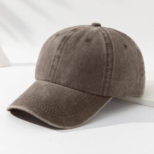 Casquette de baseball unicolore pour homme, décontractée