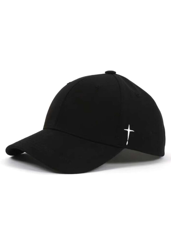 1 pièce Casquette de camionneur pour hommes, casquette de baseball à broderie géométrique pour la vie quotidienne, les loisirs en plein air et l'Halloween