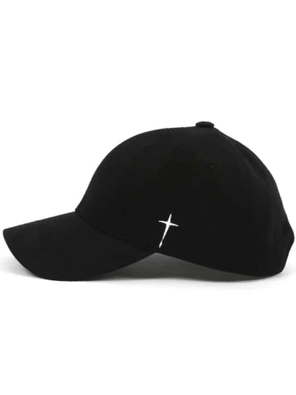 1 pièce Casquette de camionneur pour hommes, casquette de baseball à broderie géométrique pour la vie quotidienne, les loisirs en plein air et l'Halloween – Image 6