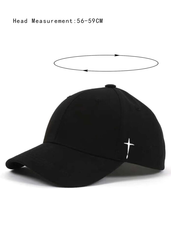 1 pièce Casquette de camionneur pour hommes, casquette de baseball à broderie géométrique pour la vie quotidienne, les loisirs en plein air et l'Halloween – Image 7