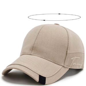 Casquette de baseball brodée de lettres pour hommes pour un usage quotidien et décontracté en extérieur