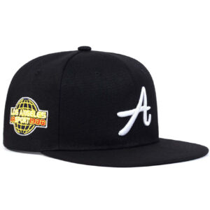 AR Casquette de baseball pour homme avec lettres brodées pour le port quotidien de printemps et d"automne en streetwear