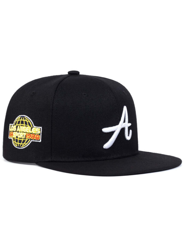 AR Casquette de baseball pour homme avec lettres brodées pour le port quotidien de printemps et d"automne en streetwear – Image 2