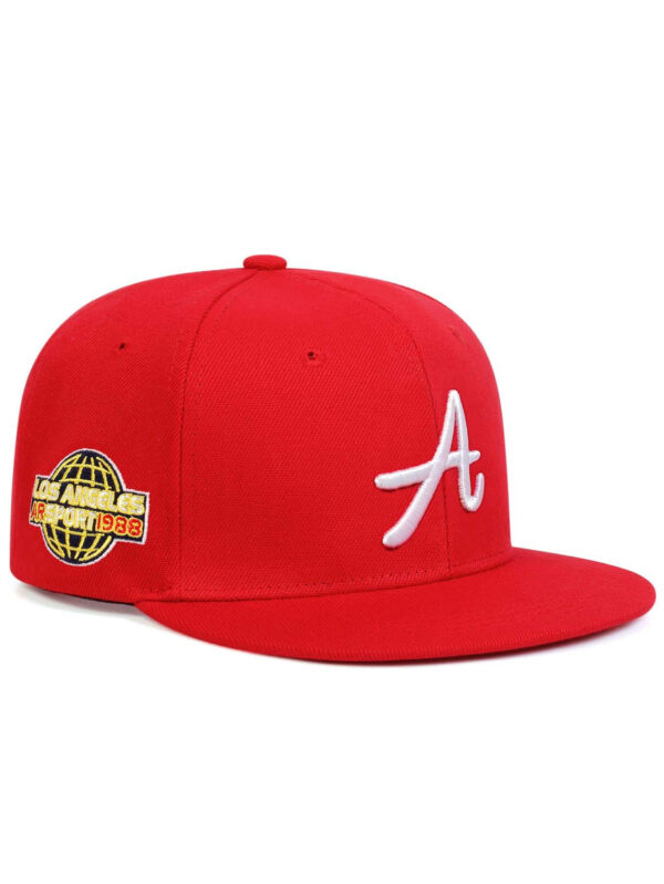 AR Casquette de baseball pour homme avec lettres brodées pour le port quotidien de printemps et d"automne en streetwear – Image 3