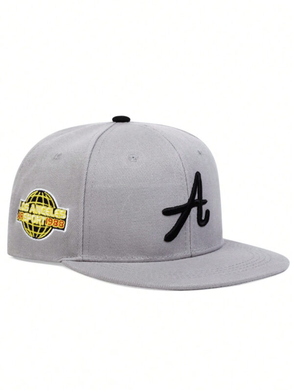 AR Casquette de baseball pour homme avec lettres brodées pour le port quotidien de printemps et d"automne en streetwear – Image 7