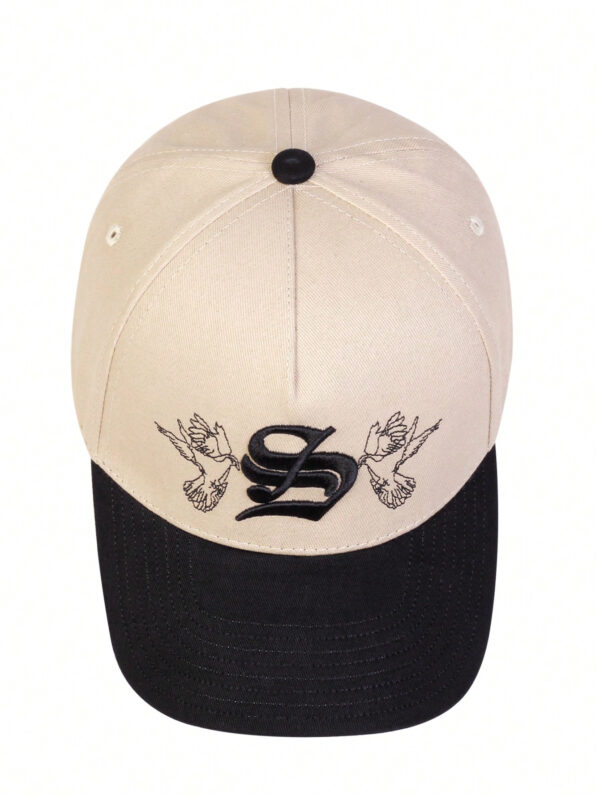 1 Pièce Casquette De Baseball Gothique Pour Homme Avec Broderie D'alphabet S, Un Chapeau Décontracté À La Mode Et Résistant Aux Rayons Du Soleil Adapté Pour Les Voyages, Les Fêtes Sur La Plage Et La Rue En Automne Et Au Printemps – Image 6