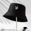 1 pièce Chapeau de seau décontracté ajustable unisexe avec motif de main pour la vie quotidienne dans la rue – Image 3