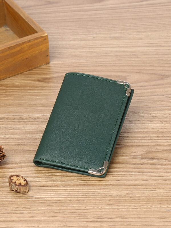 Cadeau décoratif en métal pour homme Cadeau pour père Cadeau pour papa Portefeuille ultra-mince et léger pour espèces Carte d'identité Sac à pièces Cadeau d'anniversaire Saint-Valentin Anniversaire Couple Étudiants Collège Hommes Léger Portable Carte Carte d'identité Cols blancs Hommes Vacances Anniversaire Cadeau d'anniversaire Fournitures scolaires Cadeau pour enseignant Carte de rentrée scolaire Porte-monnaie Porte-cartes de visite Porte-cartes de crédit – Image 2