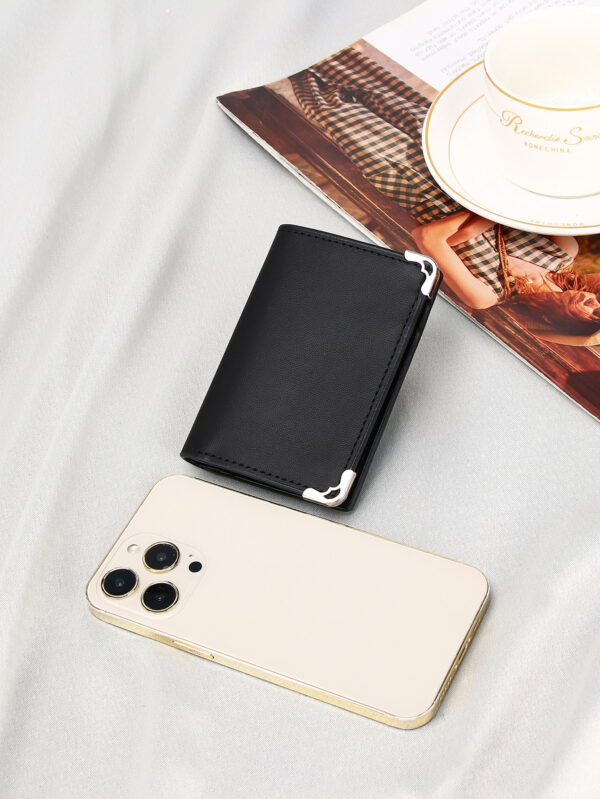 Cadeau décoratif en métal pour homme Cadeau pour père Cadeau pour papa Portefeuille ultra-mince et léger pour espèces Carte d'identité Sac à pièces Cadeau d'anniversaire Saint-Valentin Anniversaire Couple Étudiants Collège Hommes Léger Portable Carte Carte d'identité Cols blancs Hommes Vacances Anniversaire Cadeau d'anniversaire Fournitures scolaires Cadeau pour enseignant Carte de rentrée scolaire Porte-monnaie Porte-cartes de visite Porte-cartes de crédit – Image 9
