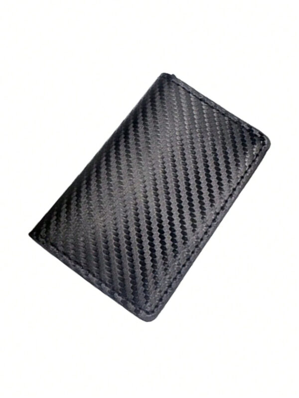 1 pièce Portefeuille ultra fin minimaliste pour homme avec blocage RFID, porte-monnaie en alliage d'aluminium avec fonction de poussée latérale, convient pour la carte d'identité et le permis de conduire. Idéal pour les cadeaux de Noël, la Saint-Valentin, Thanksgiving. Porte-cartes de visite, portefeuille, porte-cartes de crédit de style vintage. – Image 8