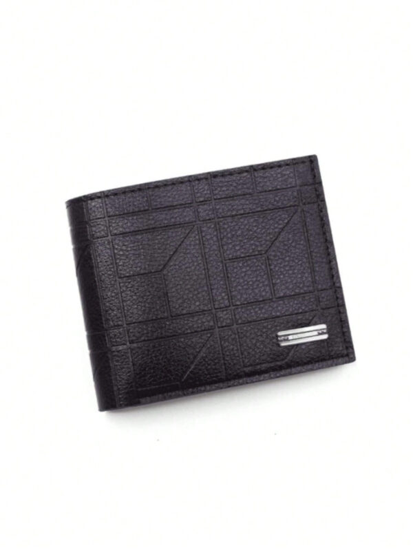 1 pièce Portefeuille court pour homme, mode et simple, couleur unie, affaires, quotidien, portable, grande capacité, multi-fentes pour cartes. Indispensable pour le portefeuille d'homme : trajets domicile-travail, déplacements professionnels, voyages, cadeau de la Saint-Valentin 2025 – Image 14