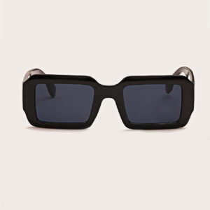 1 pièce Lunettes de soleil décoratives carrées en PC pour la vie quotidienne, lunettes de soleil décontractées. Accessoires pour la plage, lunettes de soleil et lunettes de soleil