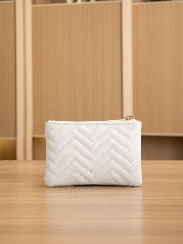 Porte-monnaie universel simple et avec fermeture à pression, porte-monnaie pour femme et accroche-clés – Image 6