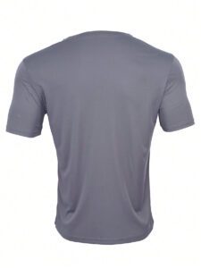 Manfinity Homme T-shirt À Manches Courtes À Col Rond Imprimé Montagne Pour Hommes – Image 6