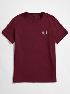 Manfinity Modomio Homme T-shirt En Coton Col Rond Imprimé Graphique – Image 3
