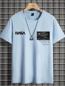 Manfinity Homme Homme T-shirt à imprimé lettre et photo – Image 5