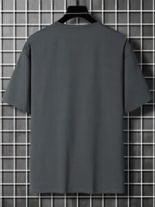 Manfinity Homme Homme T-shirt à imprimé lettre et bâtiment – Image 4