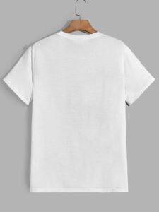 Manfinity UrbanChill T-shirt graphique pour hommes avec lettres et chiffres japonais de style anime – Image 5